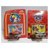 Vintage McDonalds and Nascar die cast cars