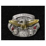 Vintage Harley Davidson eagle USA lapel pin