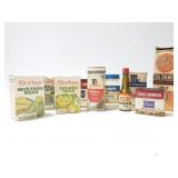 Vintage spices and spice boxes