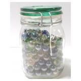 Jar of marbles