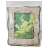 Vintage lithograph jewelry box