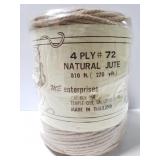 Natural Jute 4ply#72 270yds