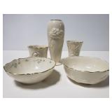 Five Lenox collectible pieces