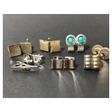 Vintage cuff link collection