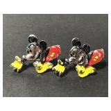 Vintage Walt Disney Mickey Mouse cuff links
