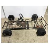 Metal go cart frame