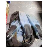 Two sets of Swim fins