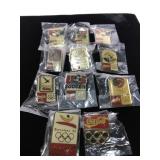 USA Olympic Coca Cola lapel pin collection