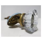 Antique glass door knob