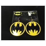 Batman earrings
