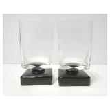 Pair of Di Saronno glasses