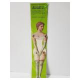 Replica antique paper doll, 14"