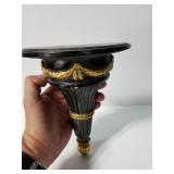 Grecian style wall shelf