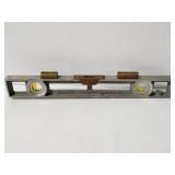 Aluminum & brass 5-feature level
