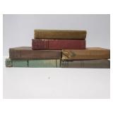 Six old books from 1918-1936