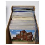 Over 350 post cards- used and unused