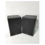 Pair of Advent A1101 bookshelf stereo speakers