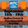 MTC Sept. 11th - 19th Estate & Consignment