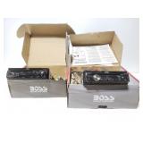 Two Boss audio systems