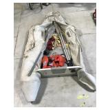 Zeppelin inflatable zodiac boat w/ aluminum frame