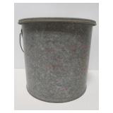 Vintage minnow fishing bucket