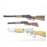 Three vintage cap guns