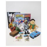 Vinatge comic and toy collection