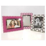 Three 4in x 6in frames
