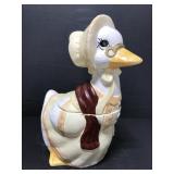 Vintage Mother Goose ceramic cookie jar