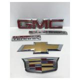 Collection of automobile car medallion emblems