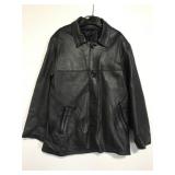 Echtes Leder black leather jacket men