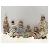 Small vintage doll collection