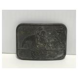 1975 Superman metal belt buckle