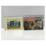 Vintage souvenir photo prints pair