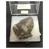 Selenite crystal stone slice