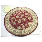 Round area rug - 6.5 ft