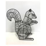 Vintage wire squirrel w/ removable head