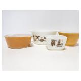 Vintage Pyrex dishes
