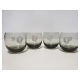 Glass NFL Oakland Raiders cups