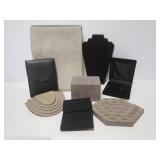 Collection of jewelry displays