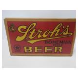 Vintage Strohs beer box-empty