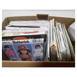 Collection of 25 sewing patterns