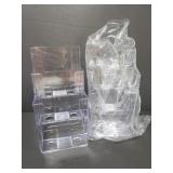 Two new clear brochure display stands