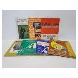 Seven vintage electronics & instruction books