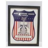 Beer drinkers league of America print