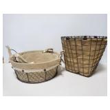 Farmhouse baskets