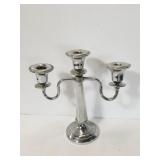 Three-candle candelabra