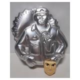 Soldier cake pan mold