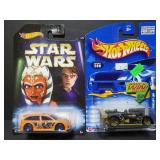 Star Wars and Cadillac HotWheels cars-new