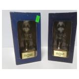 Two Joan C. Banfield run award winner figurines